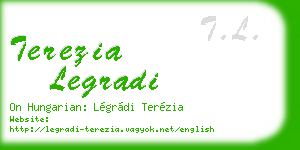 terezia legradi business card